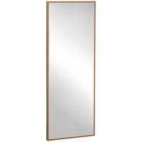 WANDSPIEGEL DE-08850 hoch, mit Kiefernholzrahmen Natur - Naturfarben, Glas (45/125/48cm) - ComfortXL