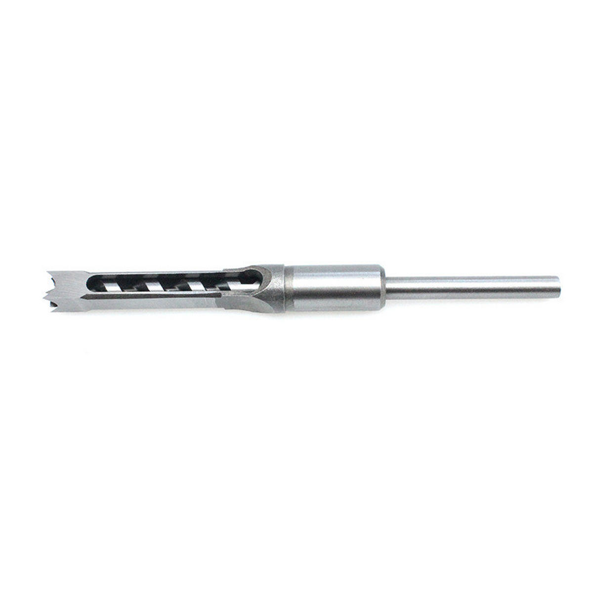 BOHRER – 6 Stück – Vierkant – Größen 6,4/8/9,5/12,7/14/16 mm - Silberfarben, Metall (1.9/1/20cm) - DCA