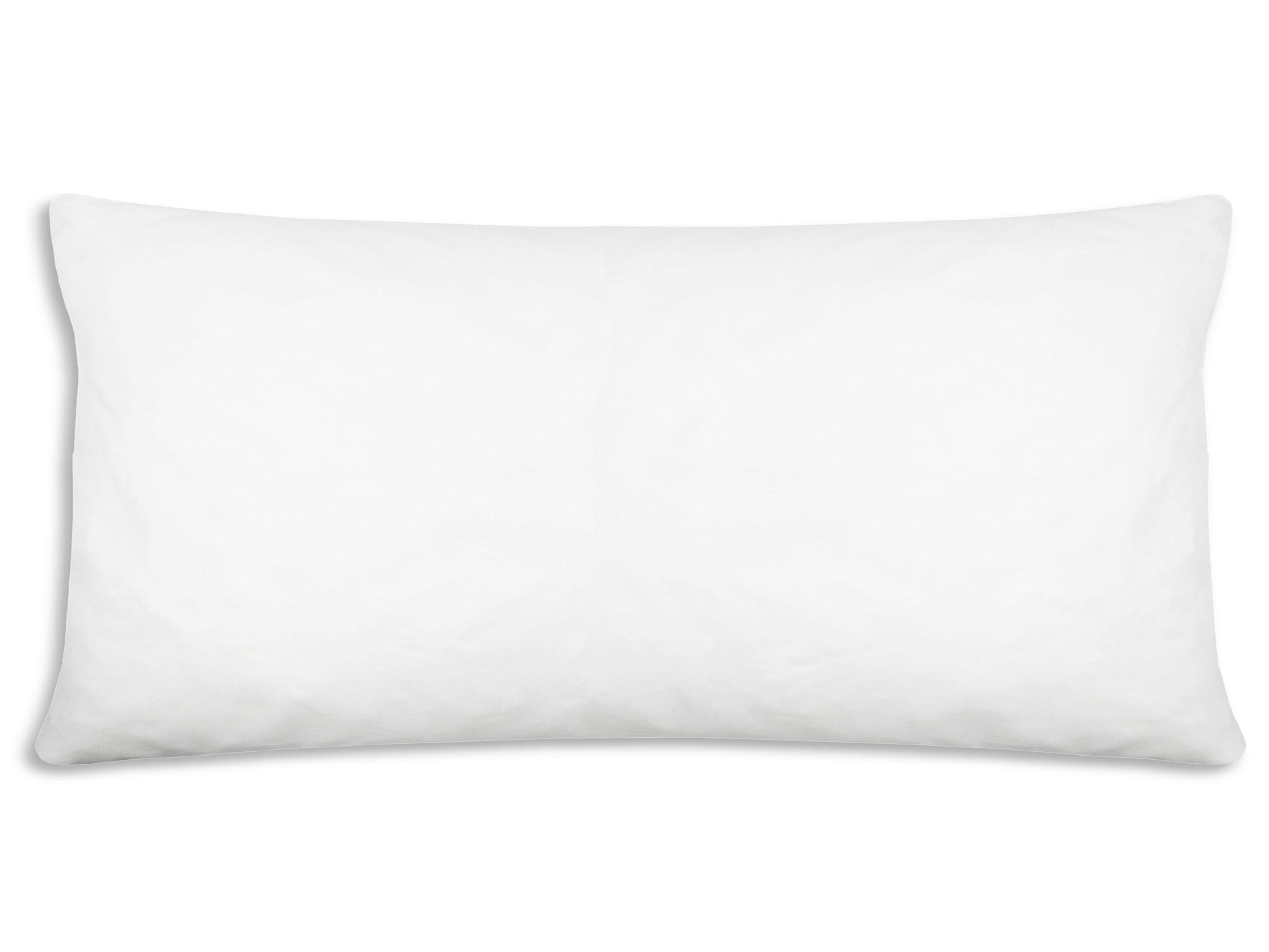 KISSEN, 40x80 cm, 65% Polyester, 35% Baumwolle, Weiß - Weiß, Textil (40/80cm) - Zollner