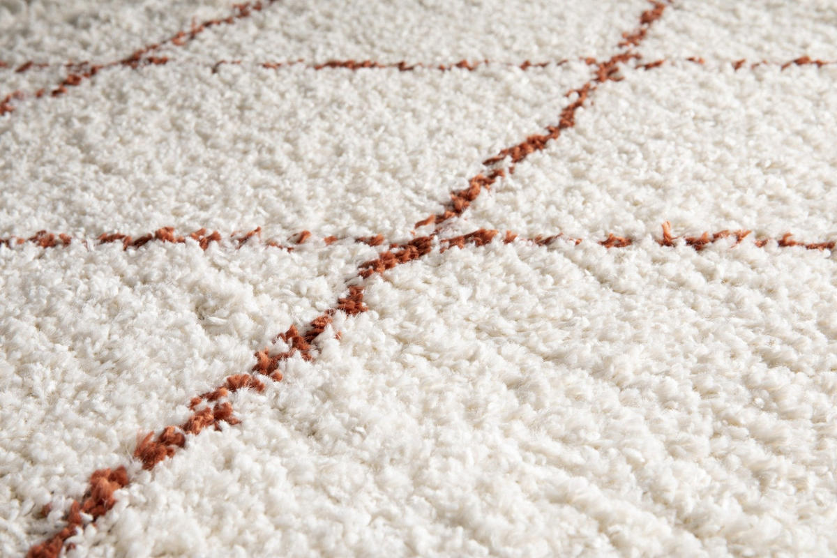 TEPPICH Design weich gemütlich beige - Beige, Textil (200/290cm) - AFK Living