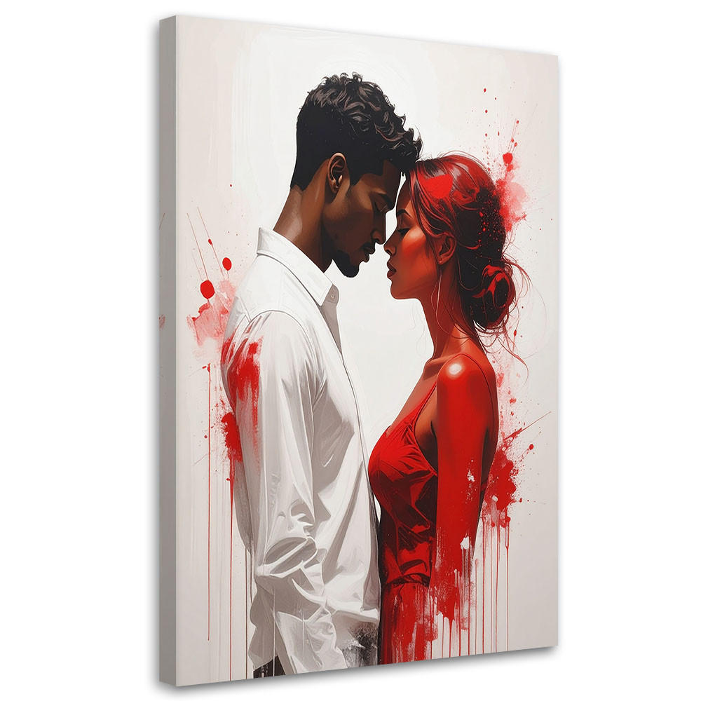Feeby Wandbild, Rot 60x90 cm