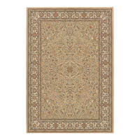 DESIGN Teppich mit Blumenmuster beige - Beige, Textil (200/290cm) - AFK Living