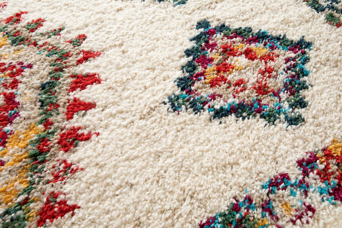 TEPPICH weich voluminös mehrfarbig - Multicolor, Textil (120/170cm) - AFK Living