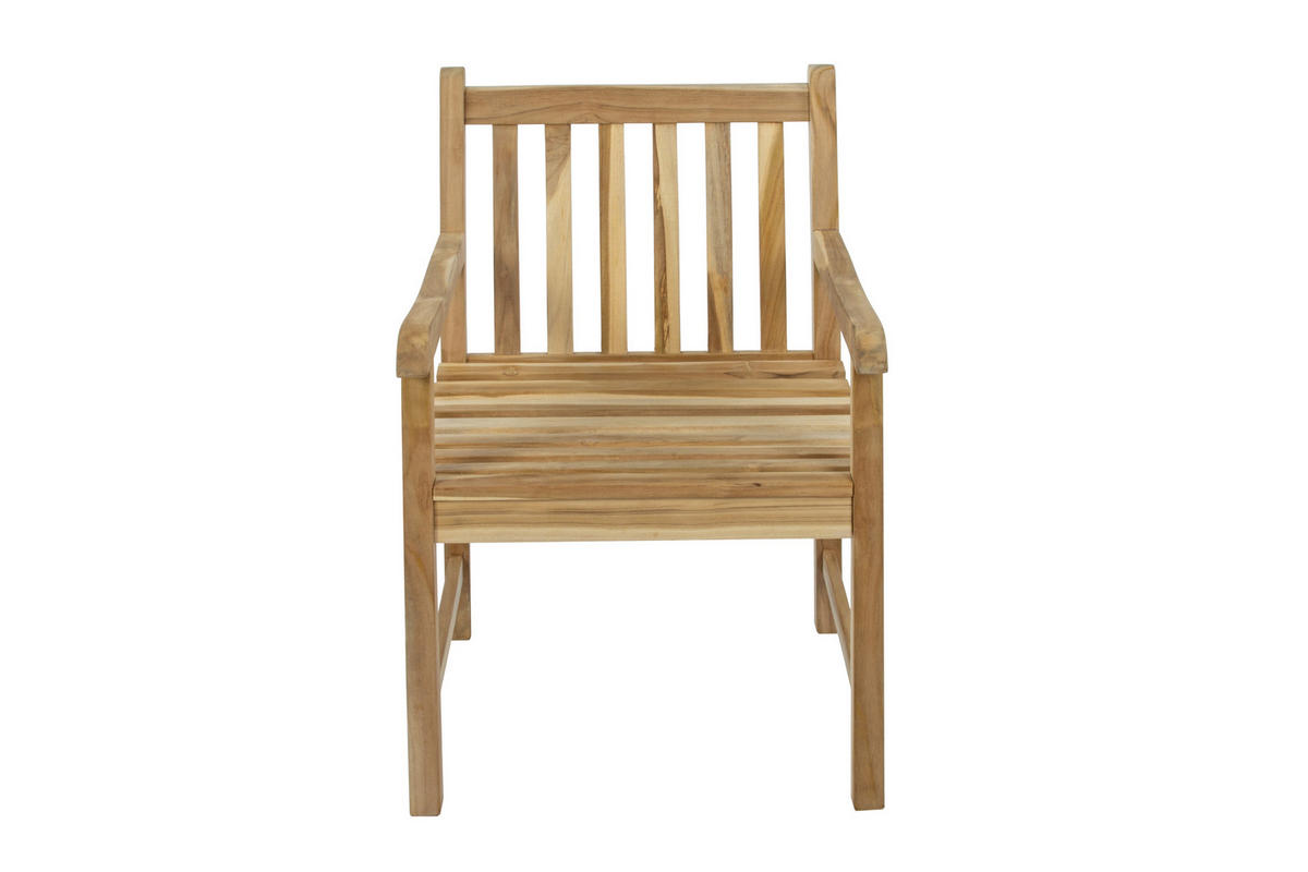 GARTENSTUHL CARACAS - Beige, Holz (60/45/52cm) - SAM