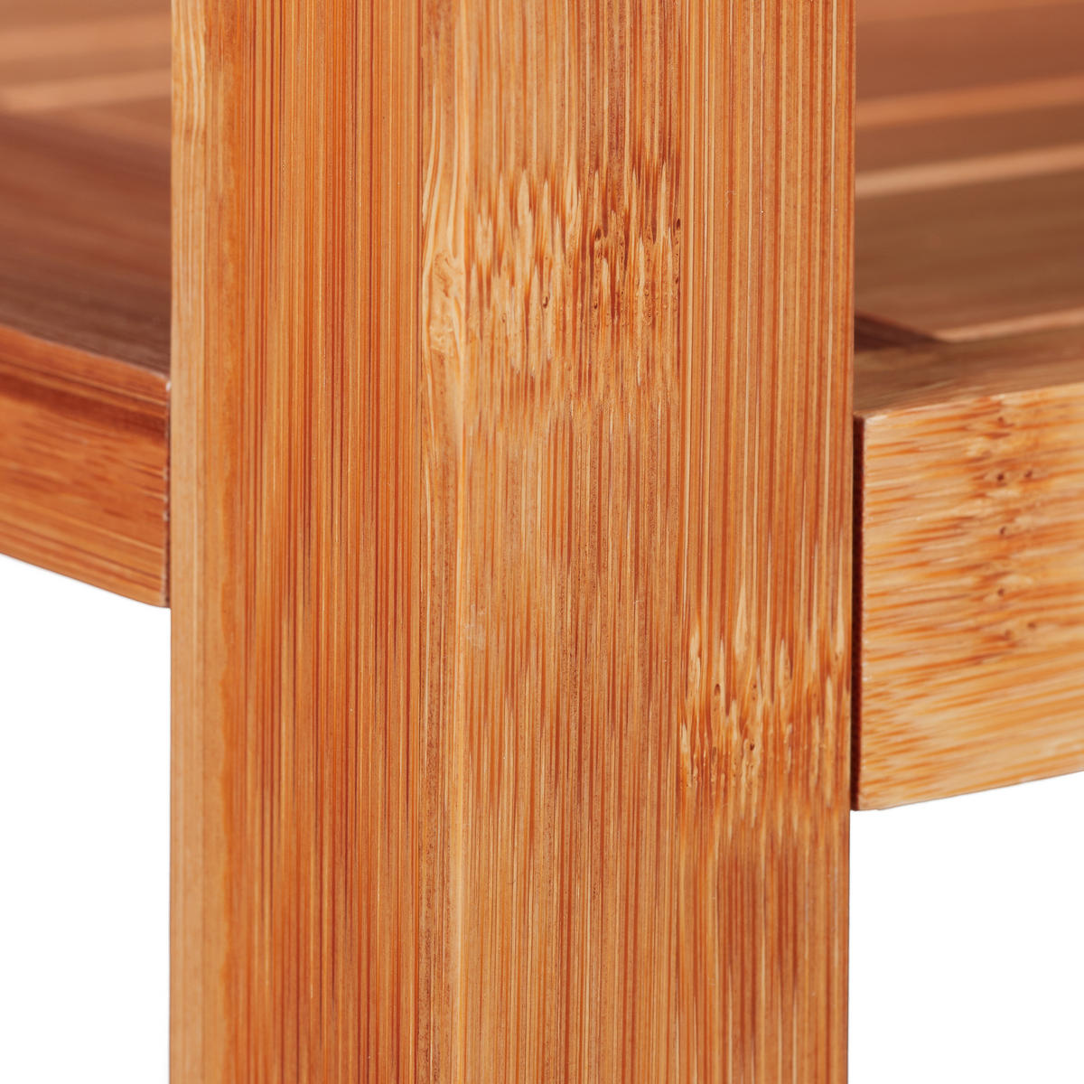 WANDREGAL - Hellbraun, Holz (52/58.5/21cm) - Relaxdays