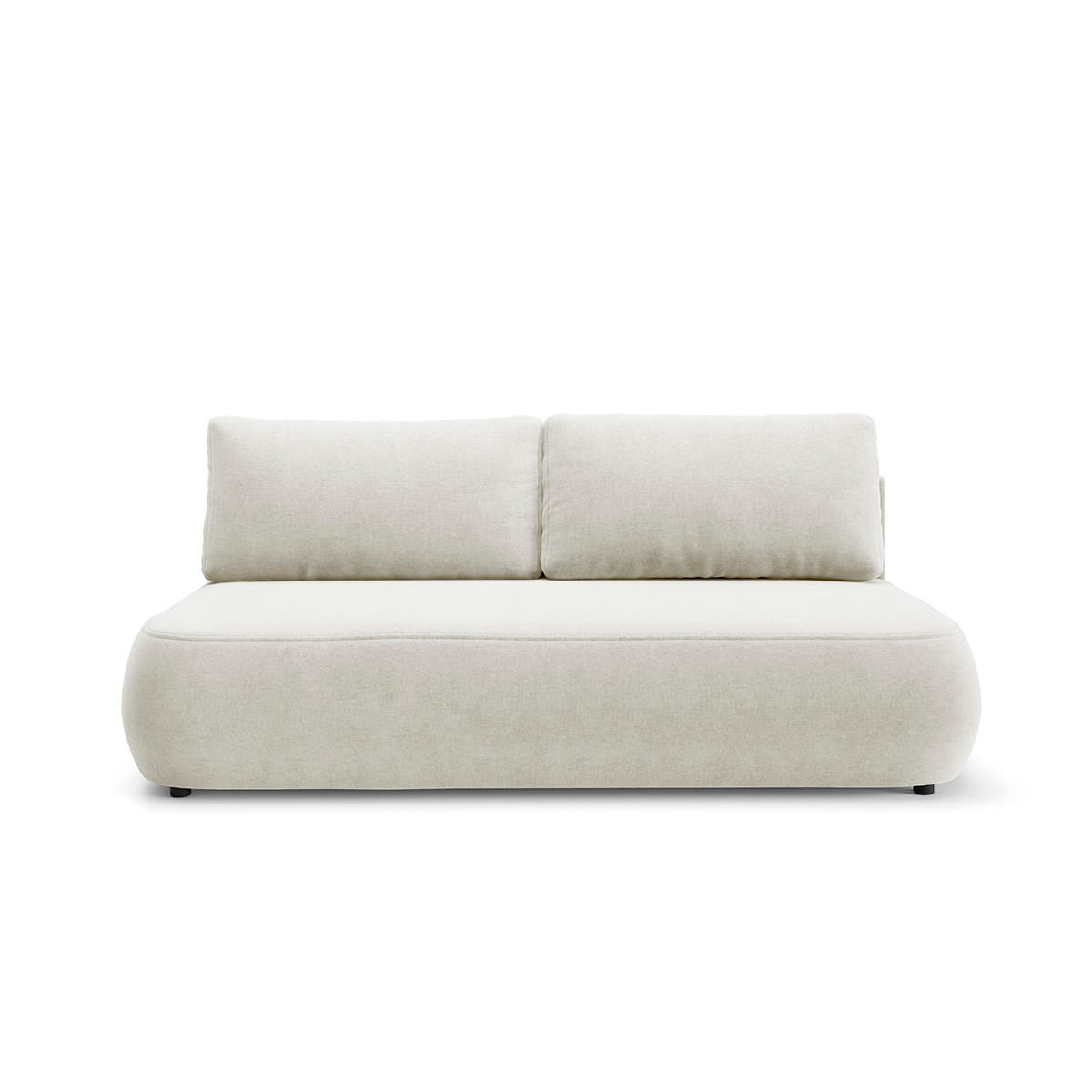 SOFA Antonio 3 Sitzplätze Weiß - Weiß, Holz (210/82/106cm) - Petits-meubles