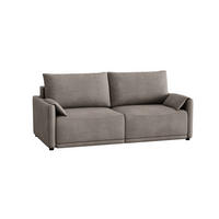 SCHLAFSOFA Mirena - Braun, Holzwerkstoff/Textil (215/100/112cm) - Fun Möbel