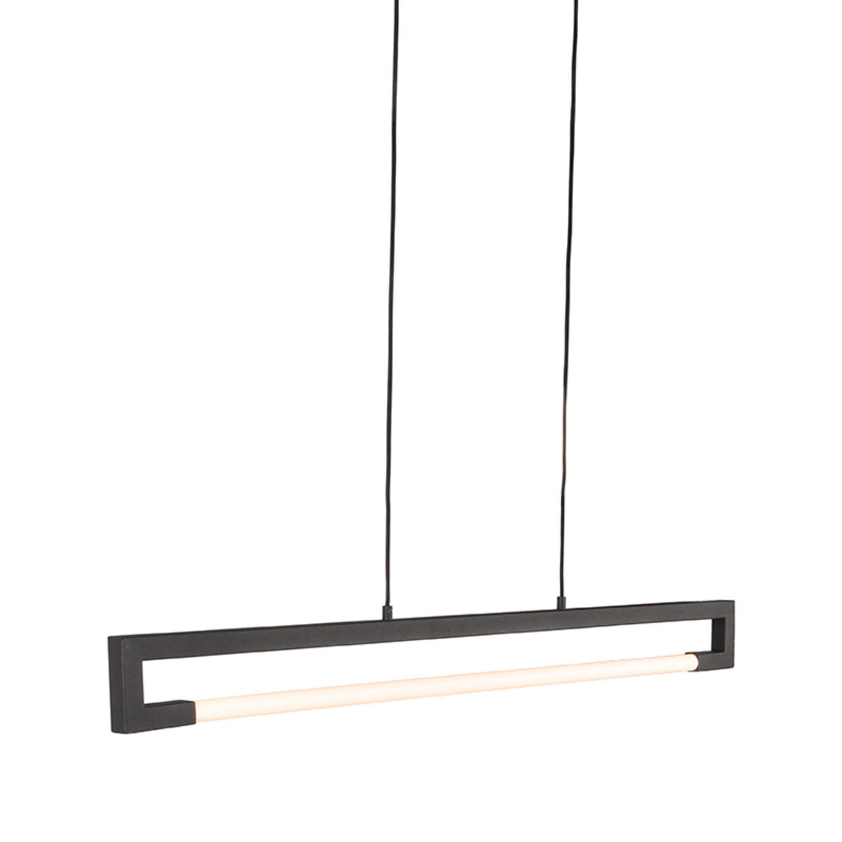 PENDELLEUCHTE Futuro Schwarz 9/120/118 cm - Schwarz, Metall (9/120/118cm) - LABEL51