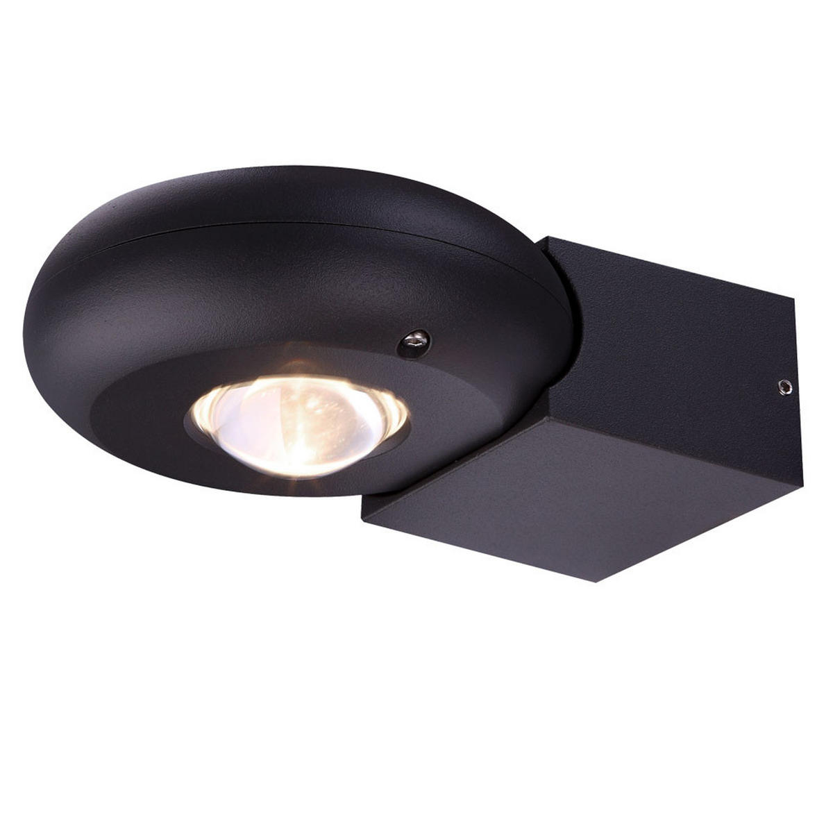 LED WANDLEUCHTE RINAH Aluminium Grau - Grau, Metall (14/7.1/19.5cm) - Globo Lighting