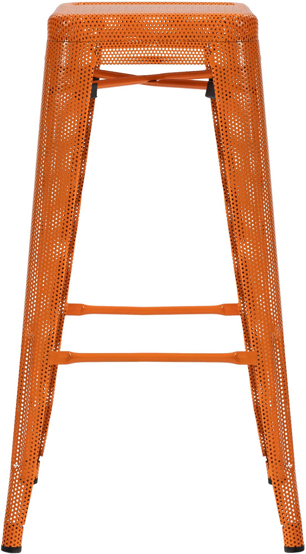 BARHOCKER Metall orange - Orange, Metall (43/77/43cm) - CLP