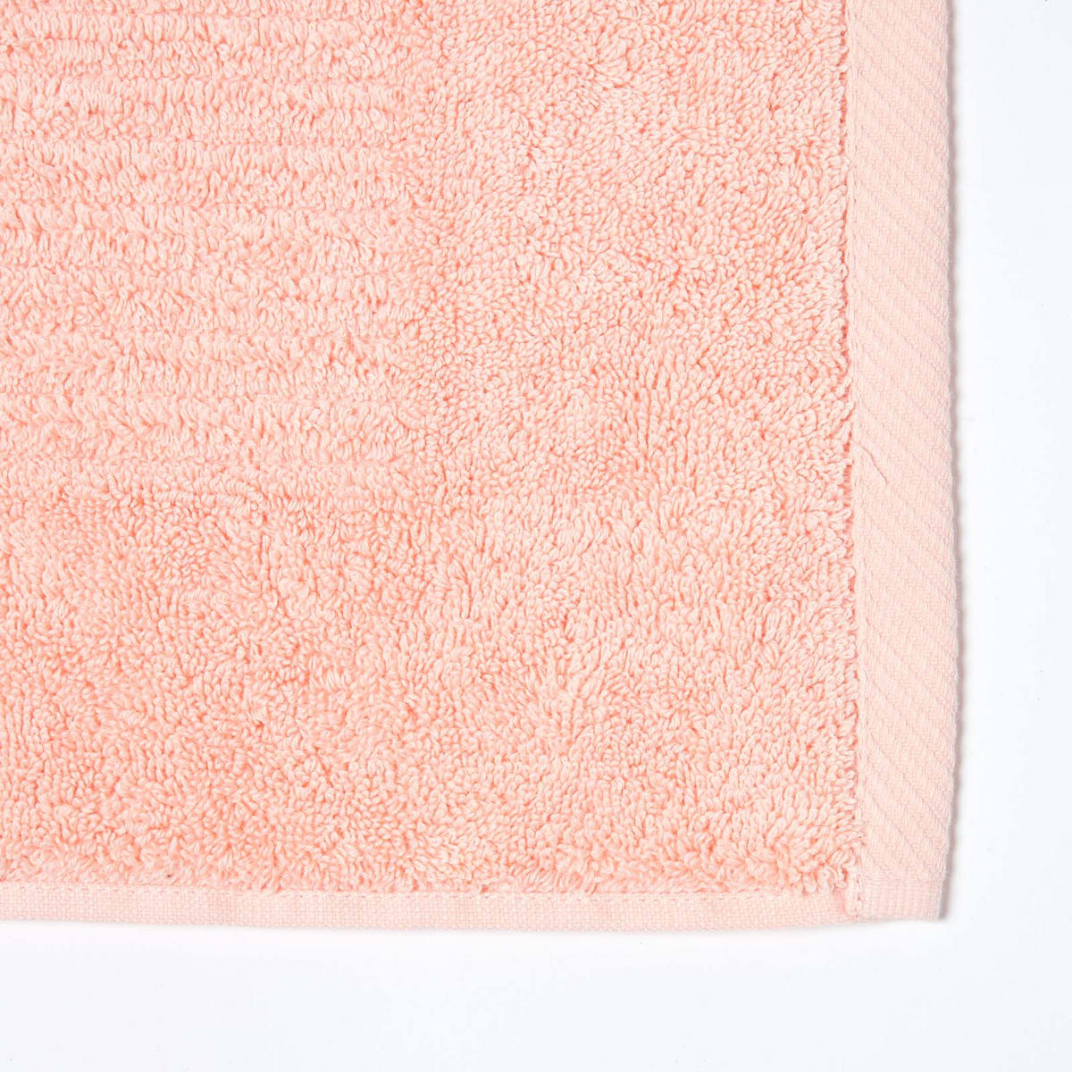 BADEMATTE Imperial 50/80 cm, Baumwolle - Koralle, Textil (50/80cm) - Homescapes