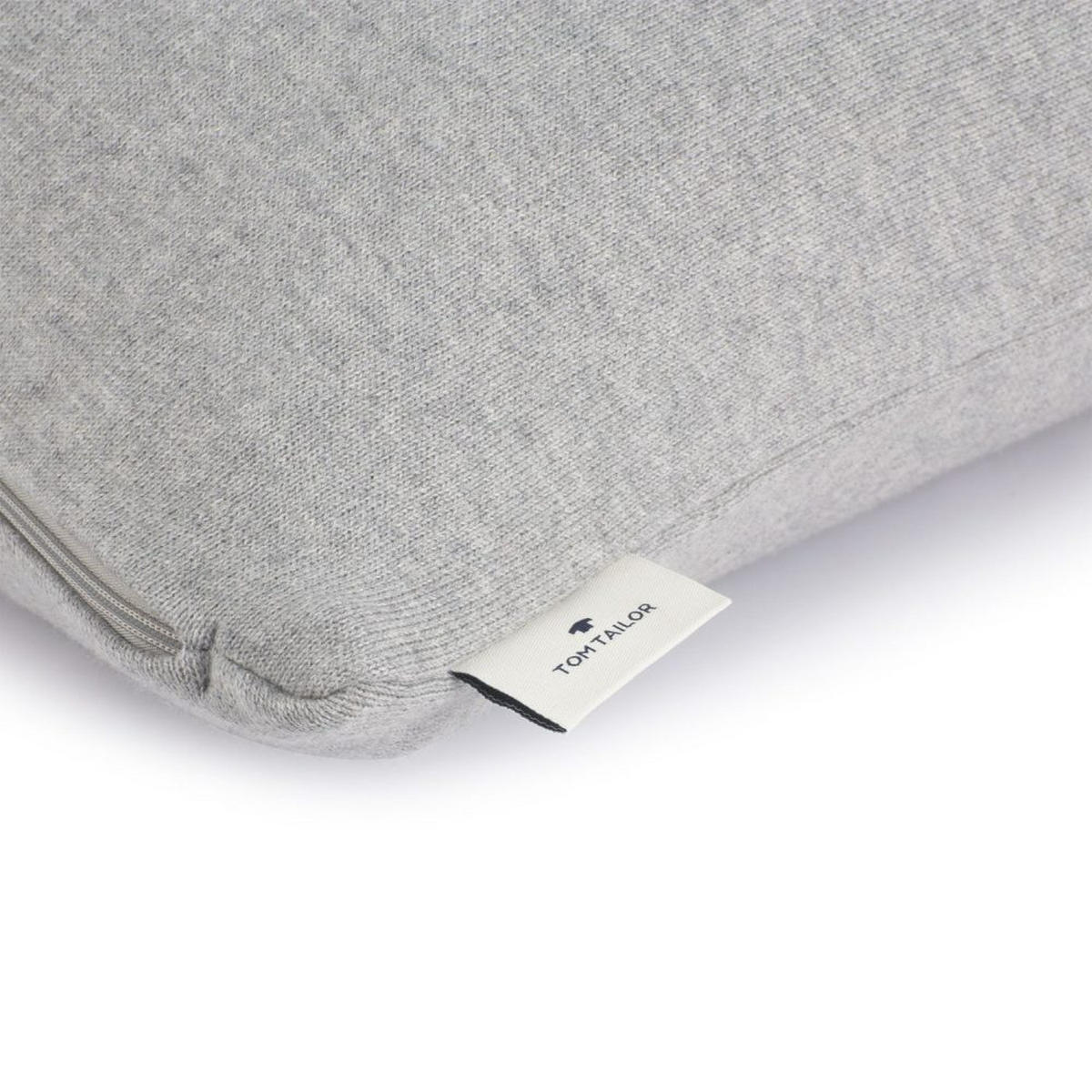 ZIERKISSENHÜLLE Happy Easter grau 45x45cm - Grau, Textil (45/45cm) - Tom Tailor