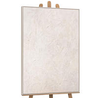 GEMÄLDE Das Flüstern der Zeit Schattenfugenrahmen Beige 120x80 cm - Beige, Holz (120/80cm) - YS-art gallery