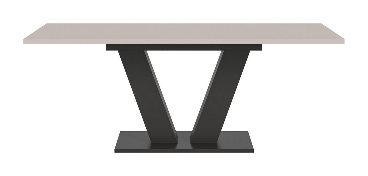 ESSTISCH MOTION (B/H/T: ca. 150/76/90 cm) in grau/Kaschmir - Grau, Holzwerkstoff (90/150/76cm)