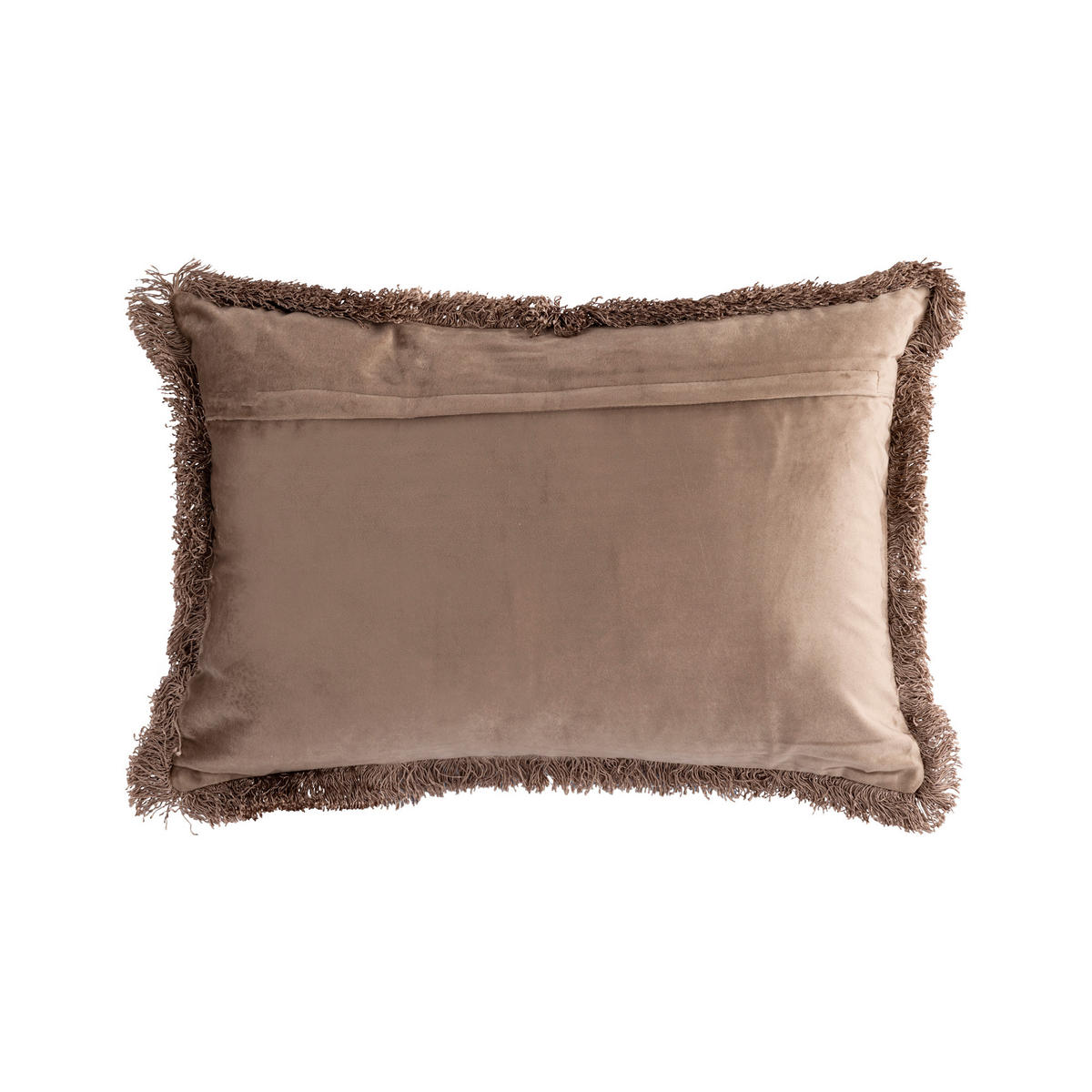 ZIERKISSEN Nous Taupe 60/3/40cm - Taupe, Textil (3/60cm) - PTMD Collection