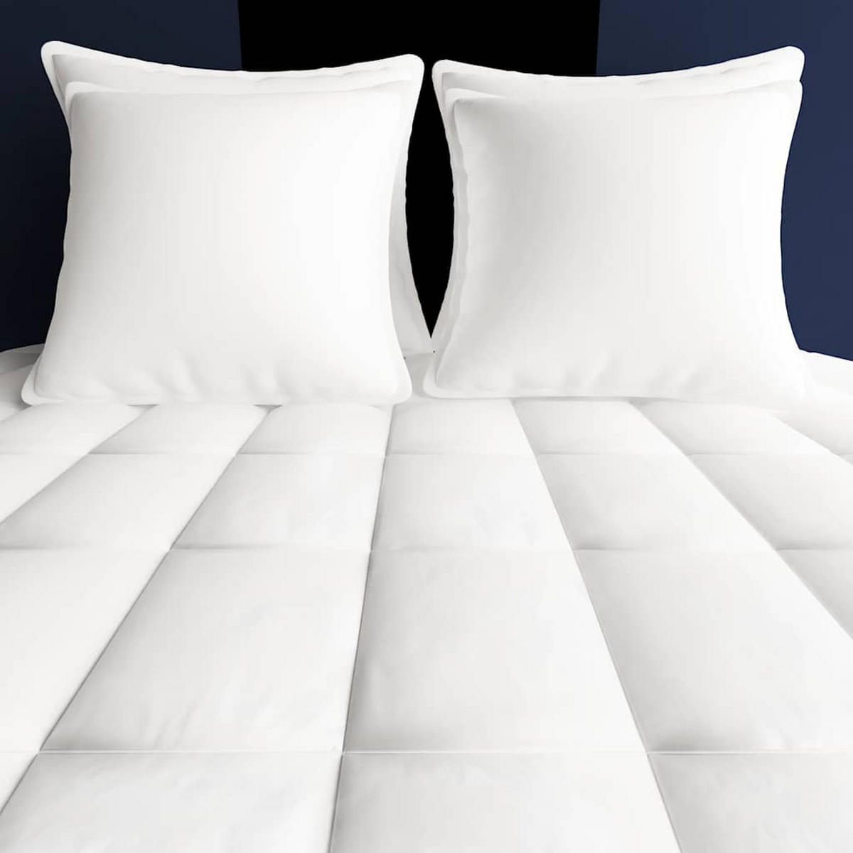 WINTER-DAUNENDECKE 2Er Set 135/200 Cm - Weiß, Textil (135/200cm) - vidaXL