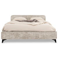 POLSTERBETT VIRETTA 140X200 CM - Hellgrau, Textil (140/200cm) - IDIMEX