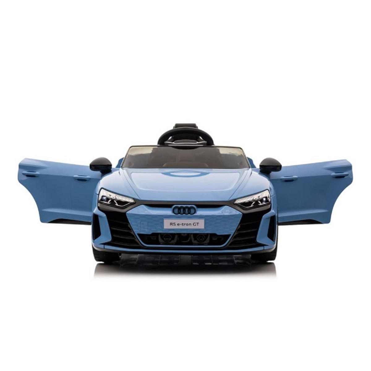 ELEKTROAUTO Audi RS E-Tron GT blau 6888, Fernbedienung, EVA-Räder, Mp3, USB - Blau, Kunststoff (103/58/41cm) - Moni