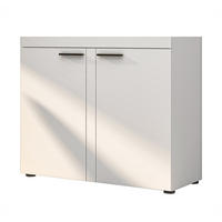 SIDEBOARD Spacoro 2D Weiß 97,2/82/40,3 cm – Schmale Kommode Eleganz für Ihr Zuhause - Weiß, Holzwerkstoff/Kunststoff (97/82/40cm) - AX Living
