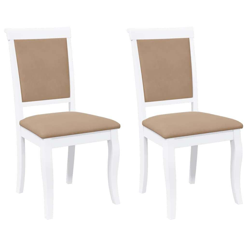 STUHL-SET 2 Stk Vogthain 50/95.5/55 cm - Weiß, Holz (50/95.5/55cm) - ZMH