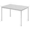 KANTINENTISCH Serie-V 80/120/72 cm in Grau/Grau - Grau, Holzwerkstoff (80/120/72cm) - bümö