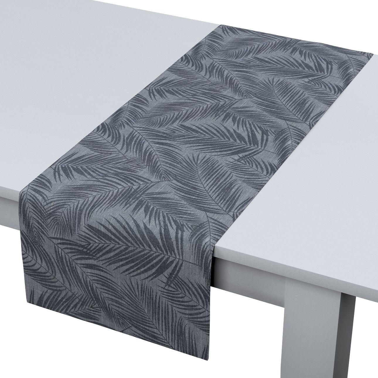 TISCHLÄUFER Venice, schwarz, 40x130 cm - Grau, Textil (40/130cm) - Dekoria