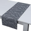 TISCHLÄUFER Venice, schwarz, 40x130 cm - Grau, Textil (40/130cm) - Dekoria