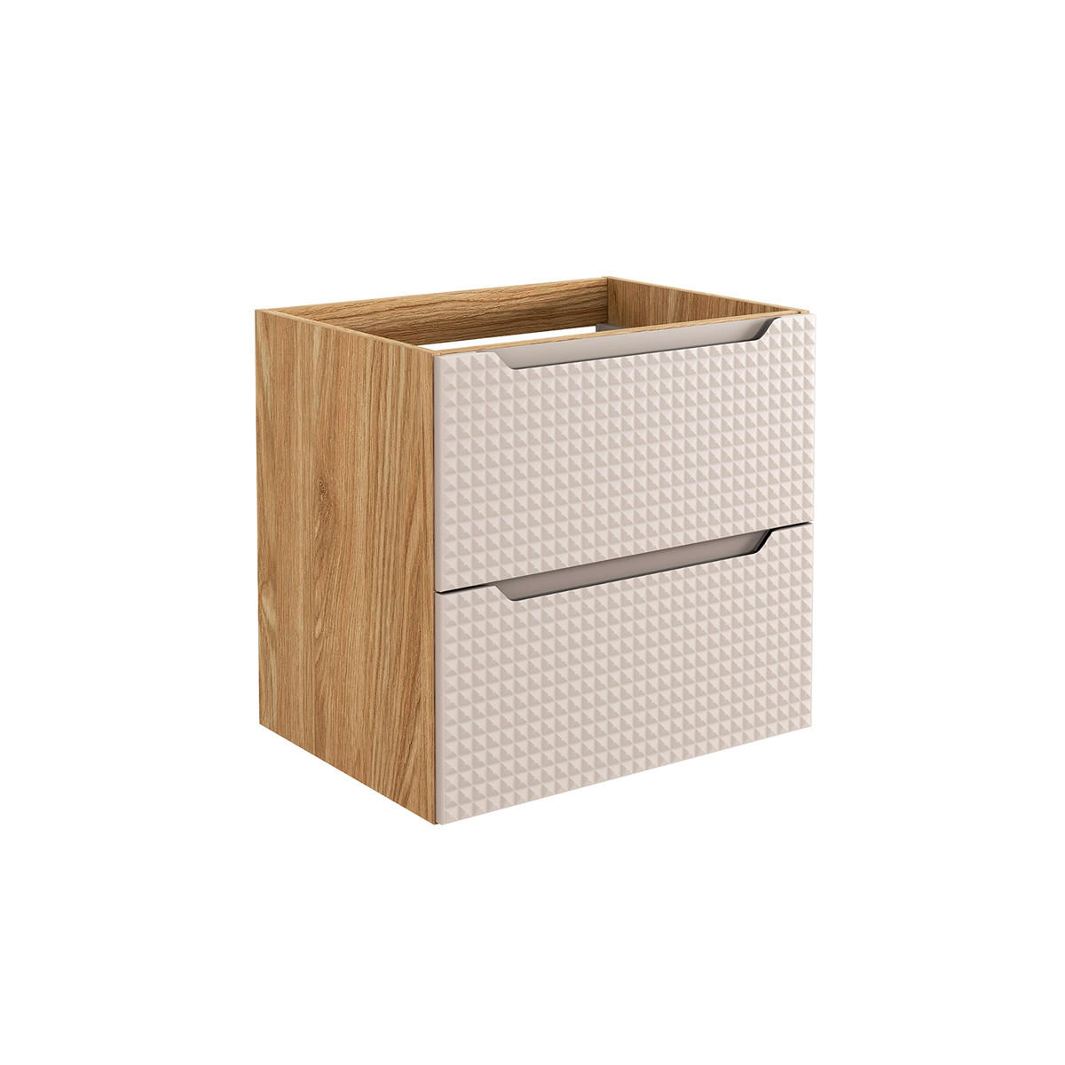 Petits-meubles SKŘÍŇKA POD UMYVADLO 60cm Mallory Béžová a dřevo