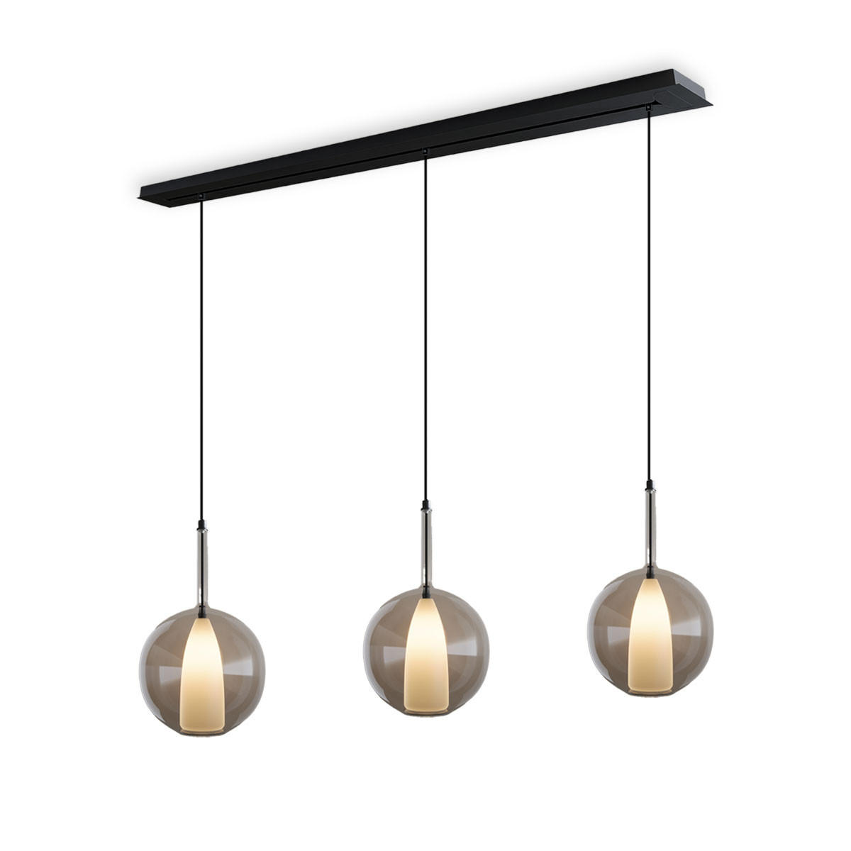 HÄNGELEUCHTE Belluna Klar Ø 24cm - Klar, Glas (24/24/45cm) - s.luce