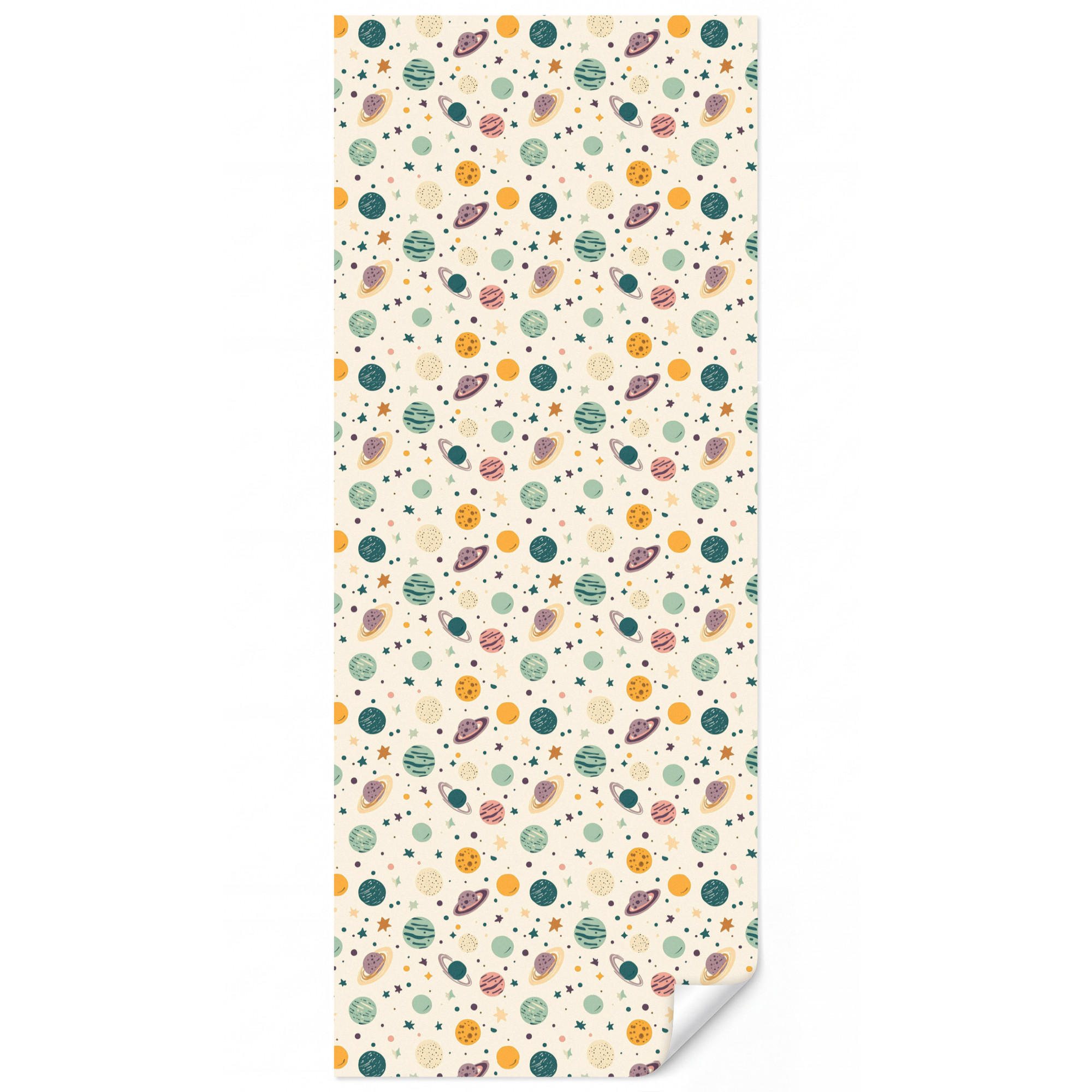 OnlyWow Kindertapete Creme 120x300 cm