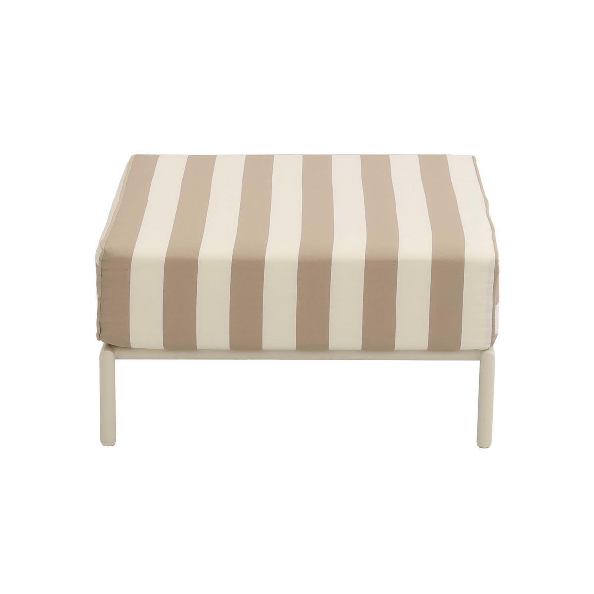 HOCKER, Beige - Beige, Textil (72/38/77cm) - Oviala