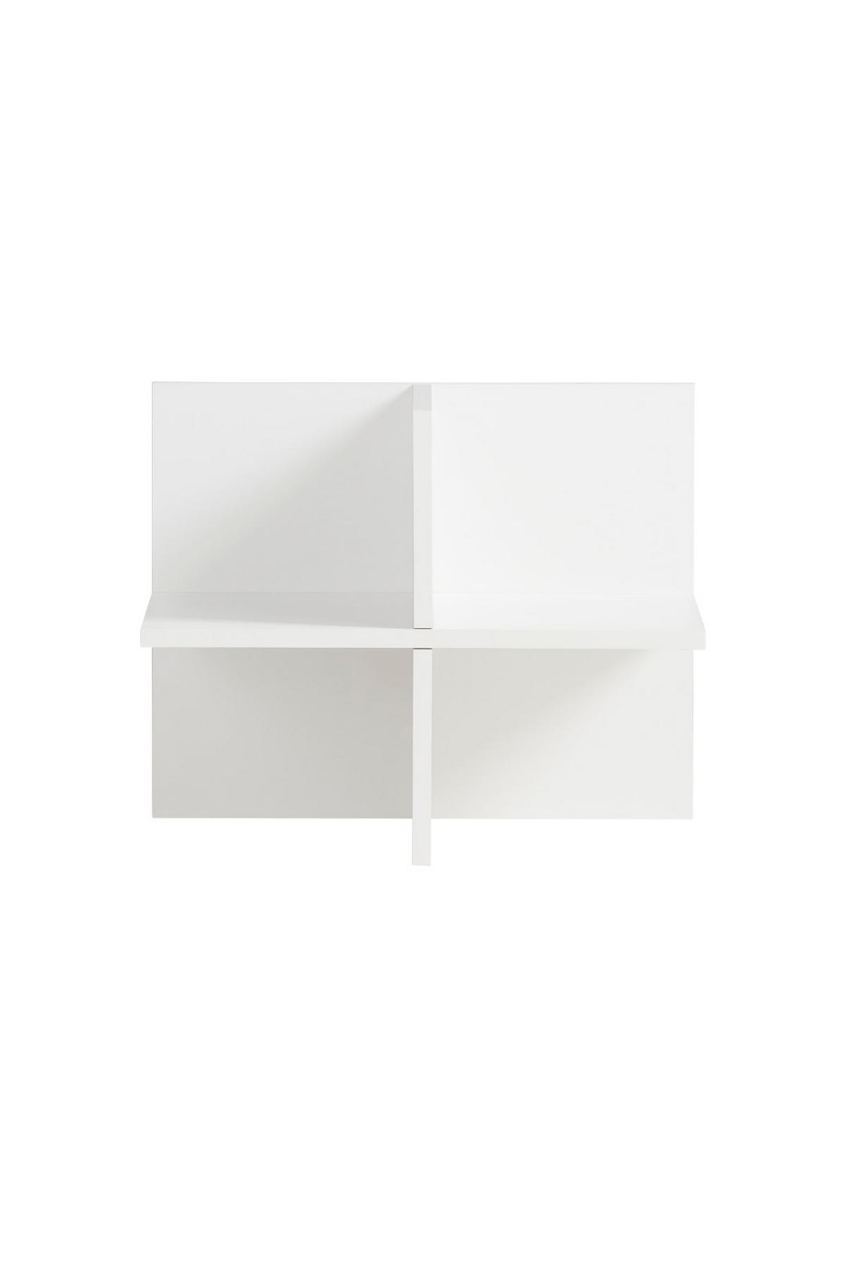 REGALKREUZ Jaguar 38,4x47,5x32,8 cm Weiß - Weiß, Holz (47.5/38.4/32.8cm) - PROREGAL