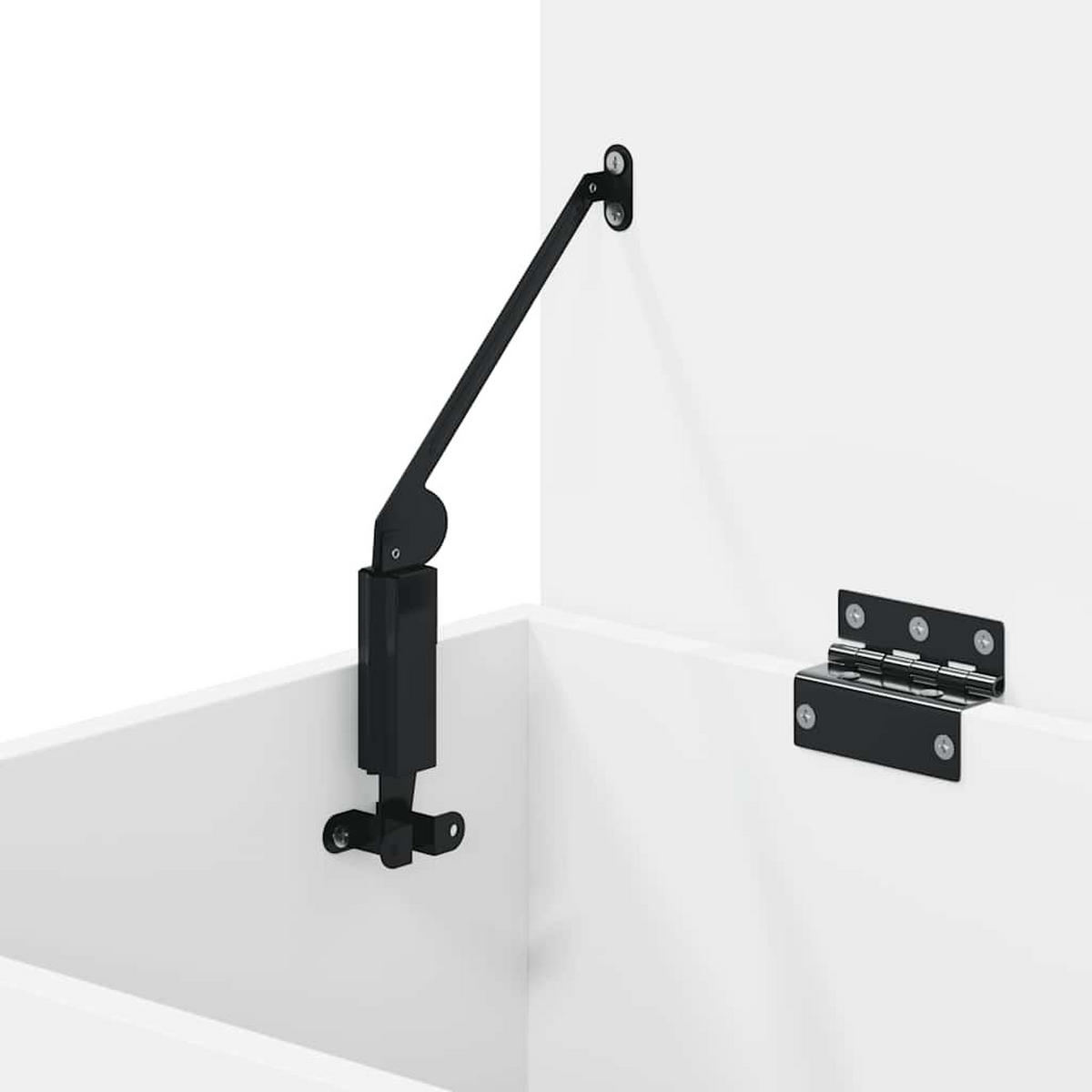 AUFBEWAHRUNGSTRUHE 84/42/46 cm, aus Holzwerkstoff, in Weiß - Weiß, Holz (84/46/42cm) - vidaXL