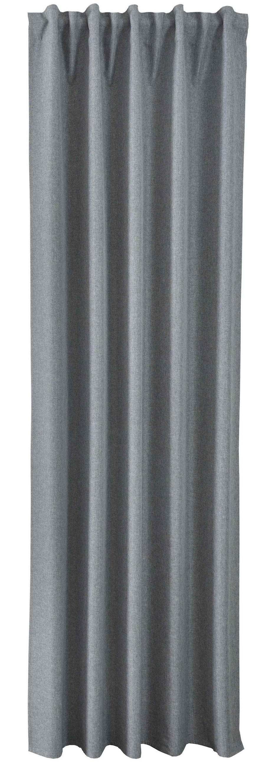 VORHANG BOSTON DARK HxB 245x140 cm Grau - Grau, Textil (140/245cm) - Gardinenbox
