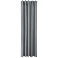 VORHANG BOSTON DARK HxB 245x140 cm Grau - Grau, Textil (140/245cm) - Gardinenbox