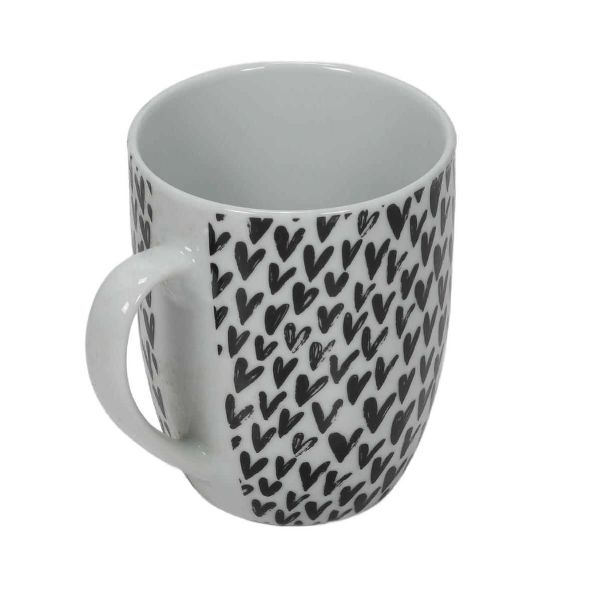 TEEBECHER Amor Schwarz 360 ml 11/8,5/10 cm - Schwarz, Keramik (0.36L) - Secret de Gourmet