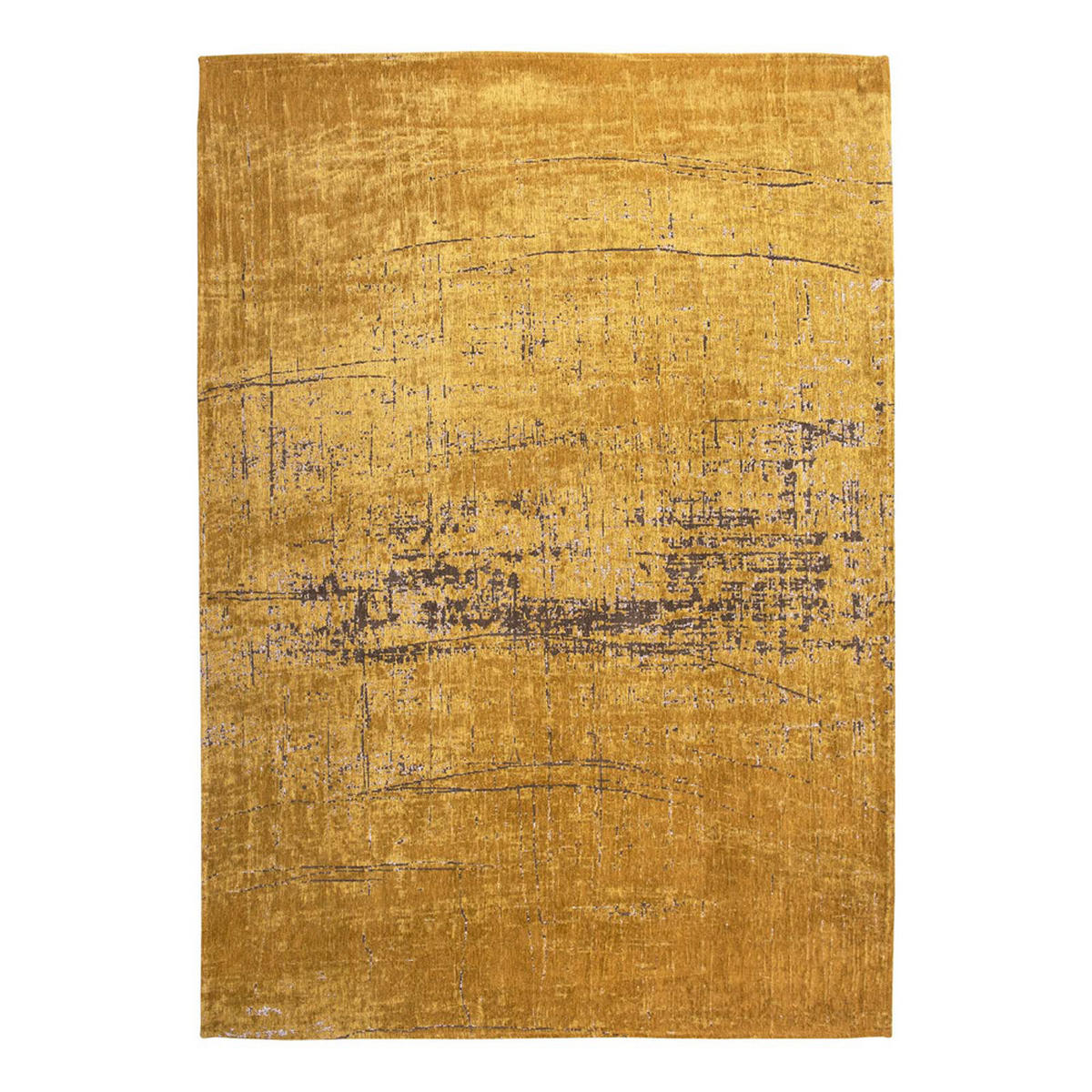 TEPPICH Liberty Gold Mad Men 80/150 cm - Gelb, Textil (80/150cm) - Louis De Poortere