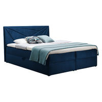BOXBETT Top 5 - Blau, Holz (120/200cm) - MIRJAN24
