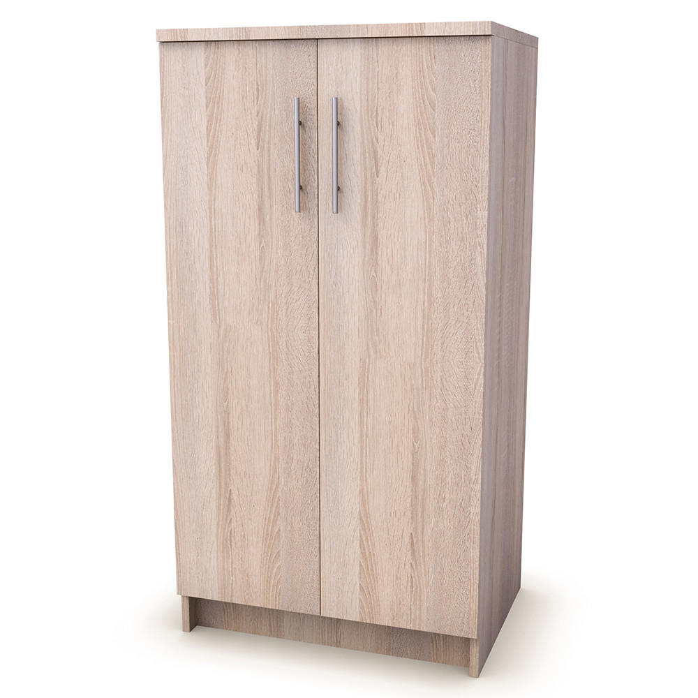 SCHUHSCHRANK Dalia Sonoma 56 x 108 cm - Braun/Sonoma Eiche, Holzwerkstoff (56/108/40cm) - Vicco