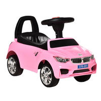 RUTSCHFAHRZEUG DE-16971 mit Hupe, Musik & Licht Rosa - Pink, Kunststoff (63.5/28/36cm) - ComfortXL