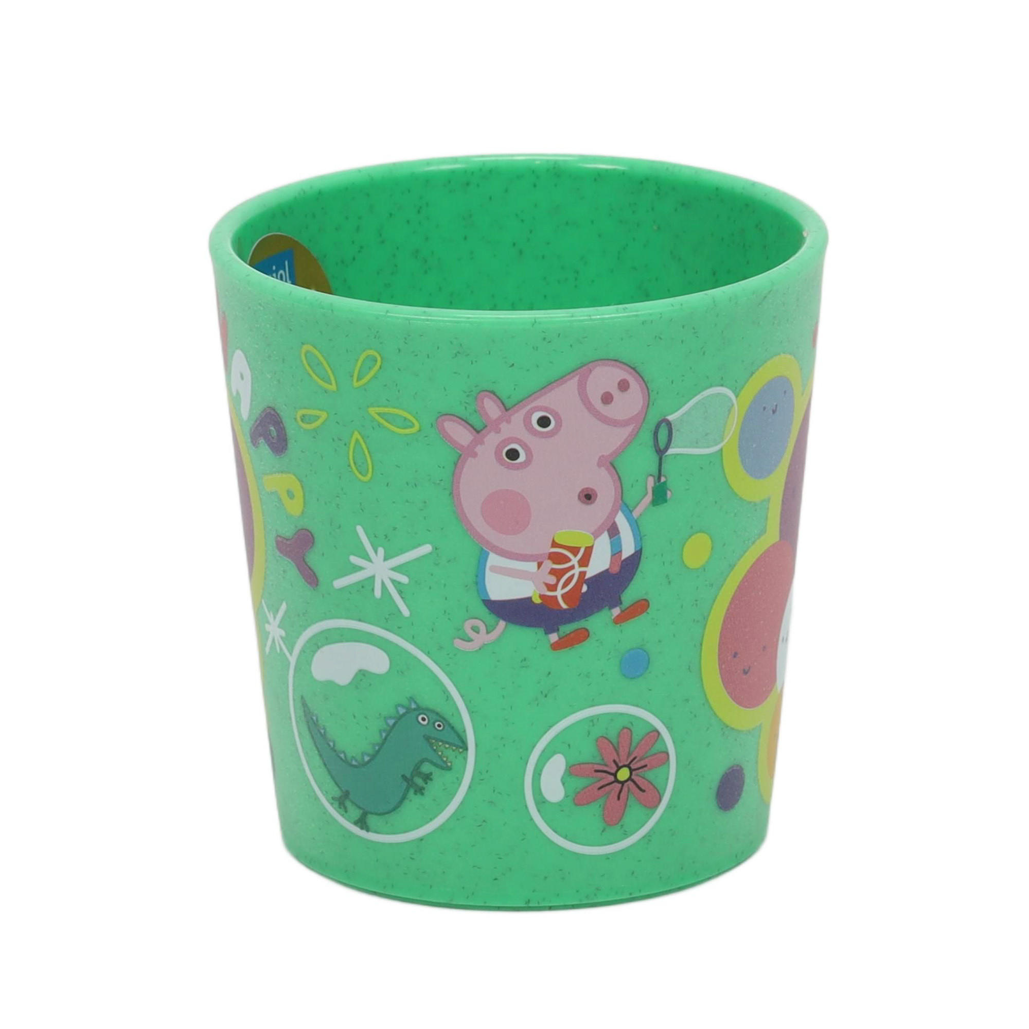 BECHER Peppa Pig Connect S 190 ml - Grün, Kunststoff (190L)