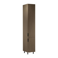 HOCHSCHRANK D40SPWN P/L – Sorento – Baltic Storm – Dunkle Eiche - Dunkelbraun, Holzwerkstoff (40/247/58cm) - ROYAL24_MARKT