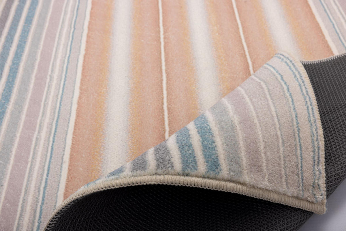 BADTEPPICH Ariella Pastell 60x100 cm - Multicolor, Textil (60/100cm) - Gino Falcone