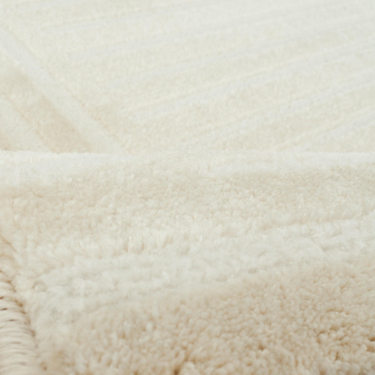 TEPPICH mit Bogenmuster in Creme Bianca 80x150 cm - Creme, Textil (80/150cm) - Nazar Rugs
