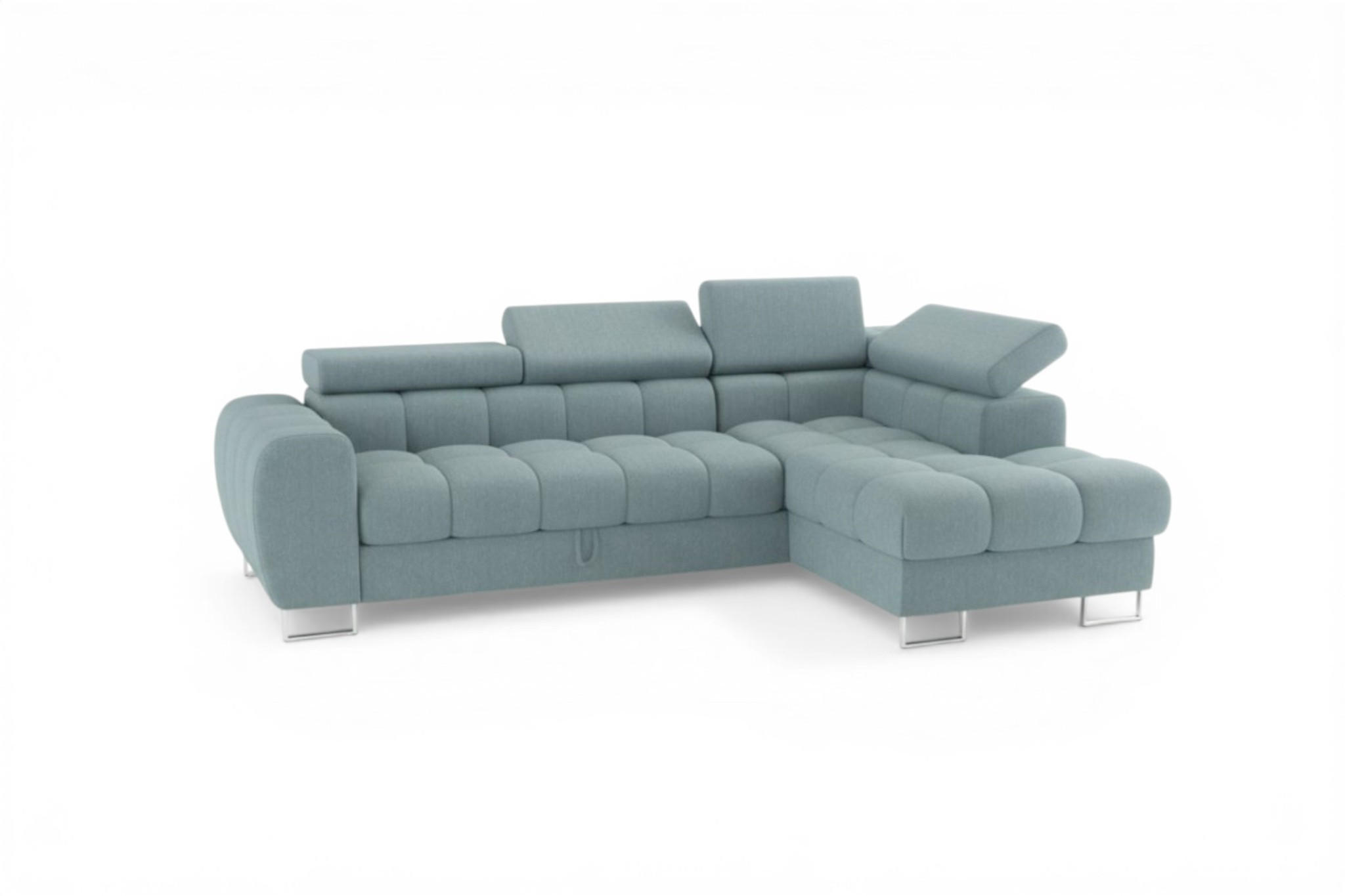 Fun Möbel Ecksofa Türkis 260x170 cm