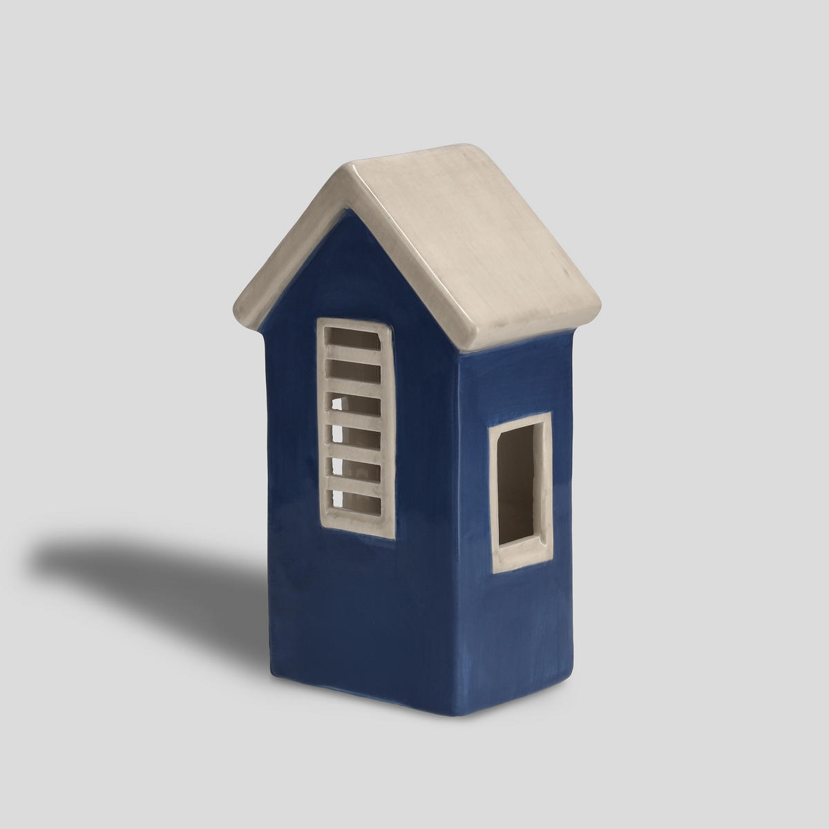 LEDFIGUR Cabini - Blau, Stein (11.8/20/8cm) - home&you