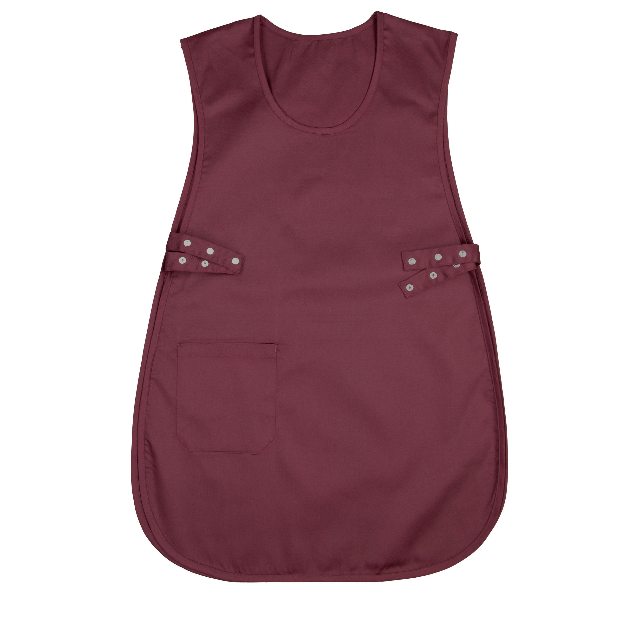 SCHÜRZE , onsize, 65% Polyester, 35% Baumwolle, Rot - Bordeaux, Textil (37/27cm) - Zollner