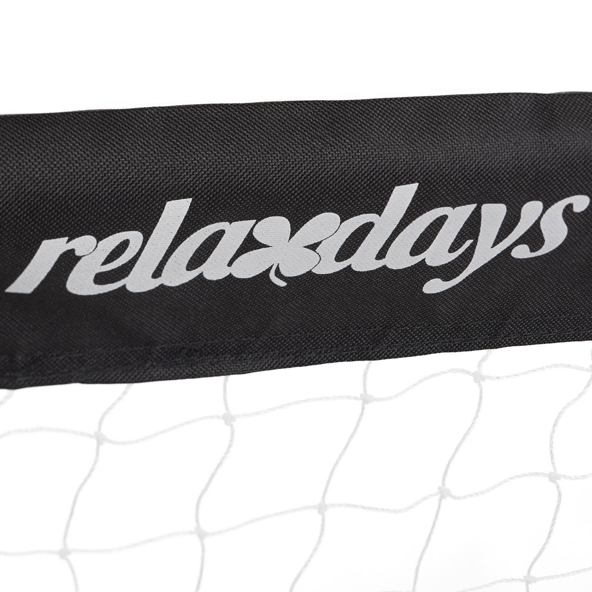 2xFUßBALLTOR - Multicolor, Textil/Metall (150/75cm) - Relaxdays
