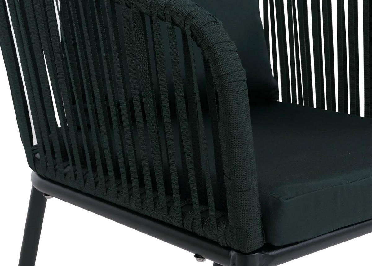 ZÁHRADNÁ STOLIČKA Tmavozelená - tmavozelená, textil (55/75/55cm) - MCW