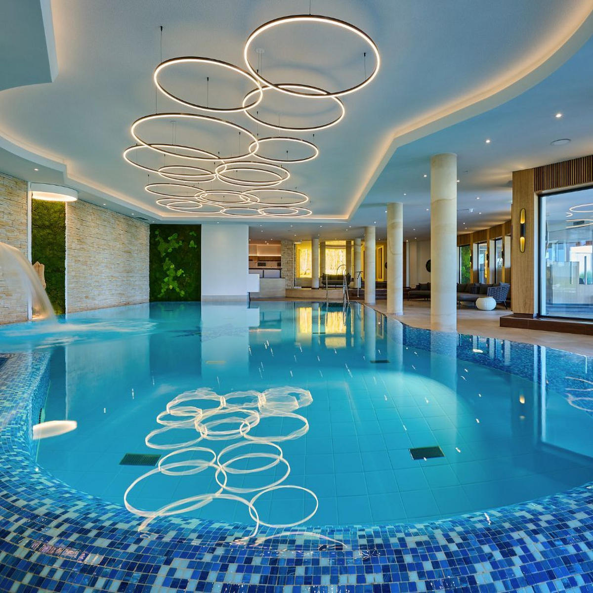 LED-HÄNGELEUCHTE Ring Direkt/Indirekt 5m Weiß Ø 80cm - Weiß, Metall (80/80/3.3cm) - s.luce